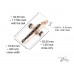 Мъжки Кръст Розово Злато 14К Bloom Jewellery